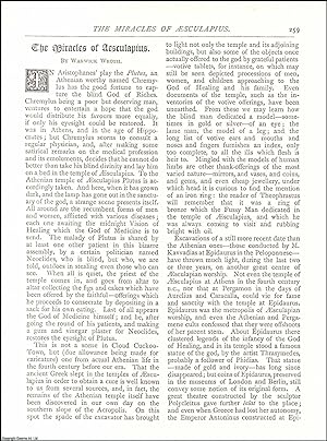Imagen del vendedor de The Miracles of Aesculapius. An original article from The Antiquary Magazine, 1884. a la venta por Cosmo Books