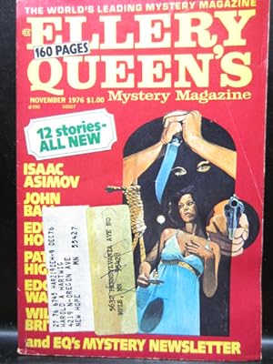 Immagine del venditore per ELLERY QUEEN'S MYSTERY - Nov, 1976 venduto da The Book Abyss