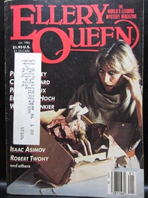 Image du vendeur pour ELLERY QUEEN'S MYSTERY - Jan 1986 mis en vente par The Book Abyss