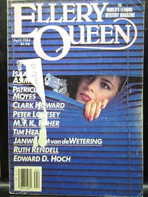 Image du vendeur pour ELLERY QUEEN'S MYSTERY - Apr, 1984 mis en vente par The Book Abyss