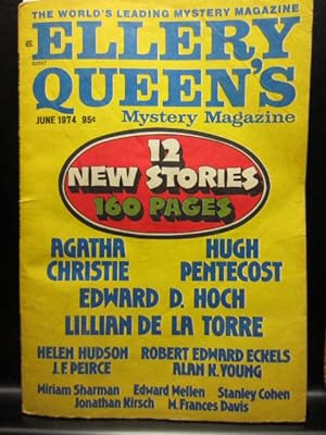 Seller image for ELLERY QUEEN'S MYSTERY - Jun 1974 for sale by The Book Abyss