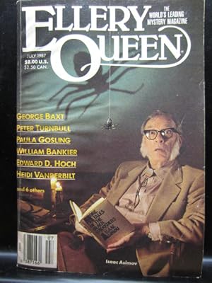 Immagine del venditore per ELLERY QUEEN'S MYSTERY - Jul, 1987 venduto da The Book Abyss