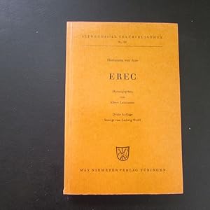 Imagen del vendedor de Altdeutsche Textbibliothek - Band 39: Erec a la venta por Bookstore-Online