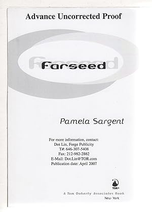 Seller image for FARSEED. for sale by Bookfever, IOBA  (Volk & Iiams)