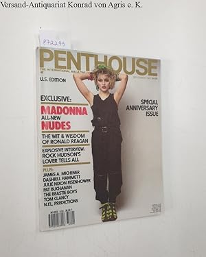 Seller image for Penthouse : September 1987 : Exclusive: Madonna all-new nudes : for sale by Versand-Antiquariat Konrad von Agris e.K.