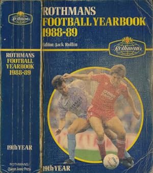 Bild des Verkufers fr Rothmans Football Yearbook 1988-89 zum Verkauf von Barter Books Ltd