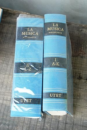 Image du vendeur pour la musica dizionario 2 voll. opera cpl. NUOVI mis en vente par STUDIO PRESTIFILIPPO NUNZINA MARIA PIA