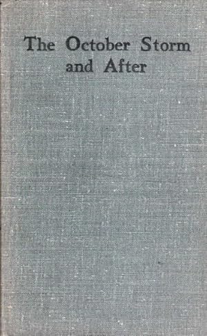 Seller image for The October Storm and After: Stories and Reminiscences for sale by Goulds Book Arcade, Sydney