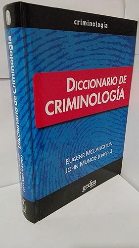 Seller image for DICCIONARIO DE CRIMINOLOGIA for sale by LIBRERIA  SANZ