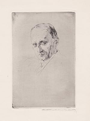 "Bildnis Herr K. Hannover." - Portrait
