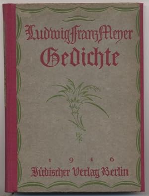 Bild des Verkufers fr Gedichte. zum Verkauf von Johann Nadelmann Antiquariat