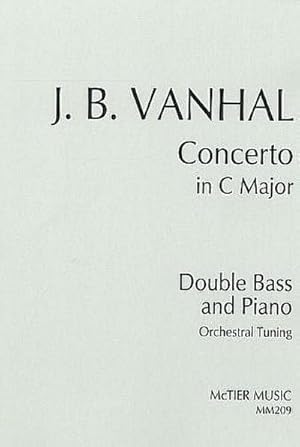 Bild des Verkufers fr Concerto c majorfor double bass and orchestra : for double bass (orchestra tuning) and piano zum Verkauf von AHA-BUCH GmbH