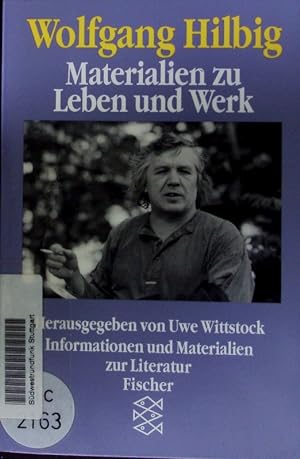 Bild des Verkufers fr Wolfgang Hilbig. Materialien zu Leben und Werk. zum Verkauf von Antiquariat Bookfarm