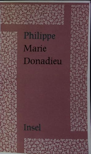 Image du vendeur pour Marie Donadieu. Roman. mis en vente par Antiquariat Bookfarm
