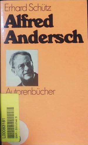 Bild des Verkufers fr Alfred Andersch. zum Verkauf von Antiquariat Bookfarm