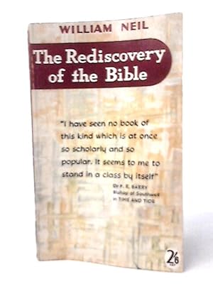 Bild des Verkufers fr The Rediscovery of the Bible zum Verkauf von World of Rare Books
