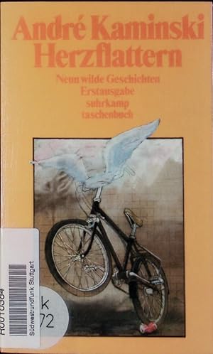 Seller image for Herzflattern. 9 [Neun] wilde Geschichten. for sale by Antiquariat Bookfarm