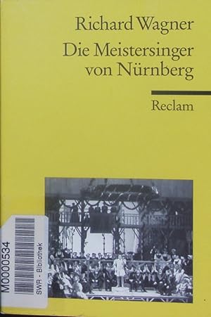 Seller image for Die Meistersinger von Nrnberg. Textbuch der Fassung der Urauffhrung mit Varianten der Partitur. for sale by Antiquariat Bookfarm
