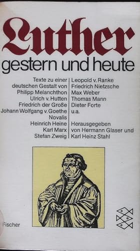 Seller image for Luther gestern und heute. Texte zu einer deutschen Gestalt. for sale by Antiquariat Bookfarm