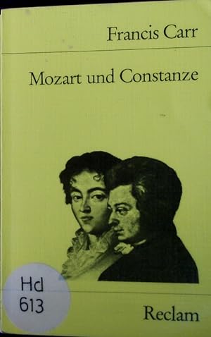 Bild des Verkufers fr Mozart und Constanze. zum Verkauf von Antiquariat Bookfarm