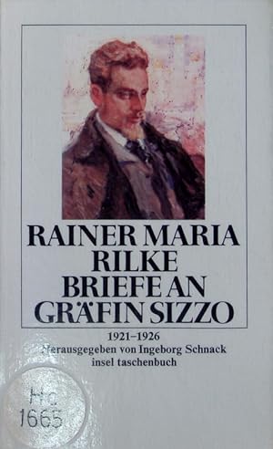 Imagen del vendedor de Die Briefe an Grfin Sizzo, 1921-1926. a la venta por Antiquariat Bookfarm