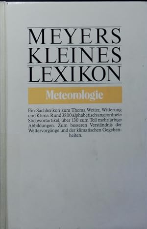 Meyers kleines Lexikon Meteorologie.