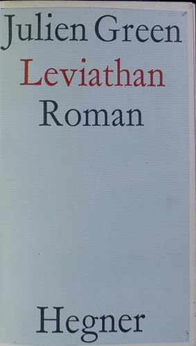 Bild des Verkufers fr Leviathan. Ein Roman. zum Verkauf von Antiquariat Bookfarm