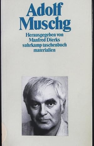 Bild des Verkufers fr Adolf Muschg. zum Verkauf von Antiquariat Bookfarm