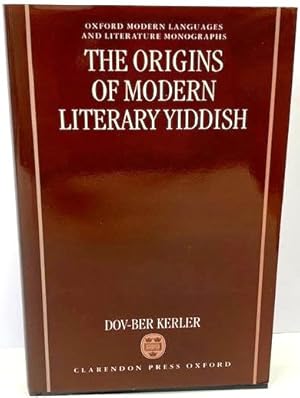 Bild des Verkufers fr The Origins of Modern Literary Yiddish zum Verkauf von PsychoBabel & Skoob Books