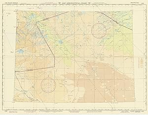 USAF aeronautical chart and information service. World aeronautical chart (446) Wadi Sirhan.