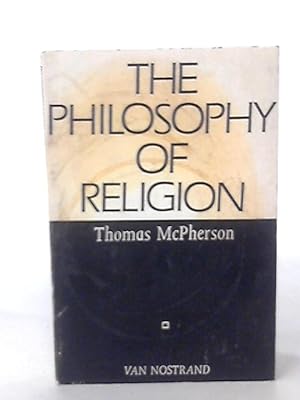Seller image for Philosophy of Religion for sale by World of Rare Books