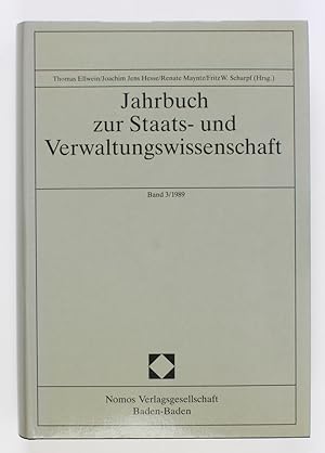 Immagine del venditore per Jahrbuch zur Staats- und Verwaltungswissenschaft: Band 3/1989 venduto da Buchkanzlei