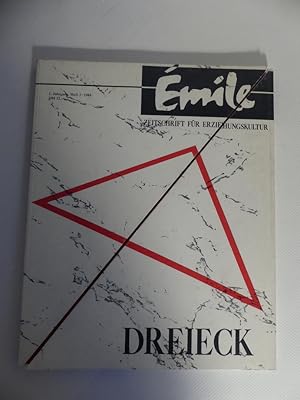 Immagine del venditore per Dreieck. mile - Zeitschrift fr Erziehungskultur. 1. Jahrgang, Heft 3. venduto da Antiquariat Maralt