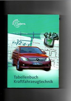 Rolf Gscheidle, Tabellenbuch Kraftfahrzeugtechnik / ohne Formelsammlung