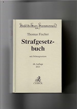 Seller image for Thomas Fischer, STGB - Strafgesetzbuch - mit Nebengesetzen / 68. Auflage for sale by sonntago DE