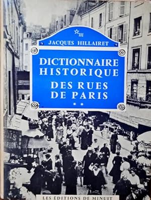 DICTIONNAIRE HISTORIQUE DES RUES DE PARIS. L-Z. [VOL. II]