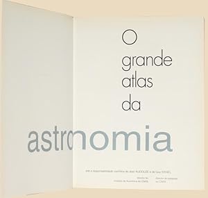 Imagen del vendedor de O GRANDE ATLAS DA ASTRONOMIA. a la venta por Livraria Castro e Silva