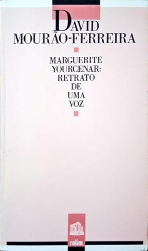 Bild des Verkufers fr MARGUERITE YOURCENAR: RETRATO DE UMA VOZ. zum Verkauf von Livraria Castro e Silva