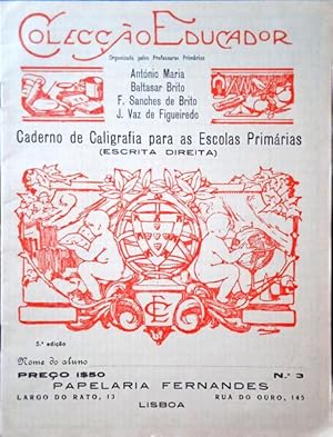 Imagen del vendedor de CADERNO DE CALIGRAFIA PARA AS ESCOLAS PRIMRIAS (ESCRITA DIREITA). [5 VOLUMES] a la venta por Livraria Castro e Silva