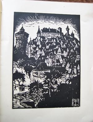 Image du vendeur pour Nrnberg. 10 Original-Holzschnitte von Carl Thiemann Dachau. mis en vente par Antiquariat libretto Verena Wiesehfer