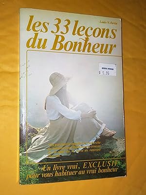 Image du vendeur pour Les 33 leons du bonheur mis en vente par Claudine Bouvier