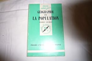 Bild des Verkufers fr Gographie de la population : Par Pierre George zum Verkauf von Ammareal