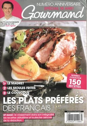 Gourmand n°226 : Les plats préférés des français - Collectif