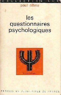 Image du vendeur pour Les questionnaires psychologiques - Paul Albou mis en vente par Book Hmisphres