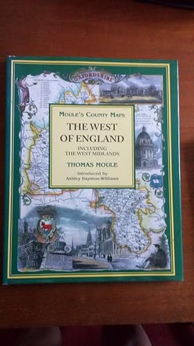 Seller image for Moule's Country Maps: The West of England including the West Midlands for sale by Le Plessis Books