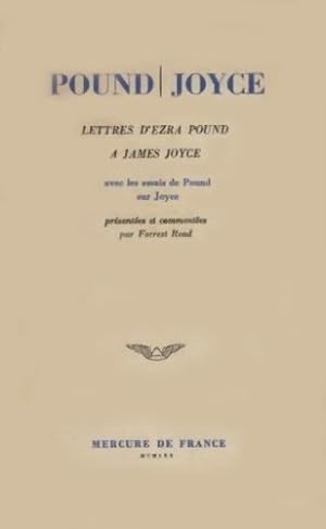 Lettres d'Ezra Pound à James Joyce - Ezra Pound