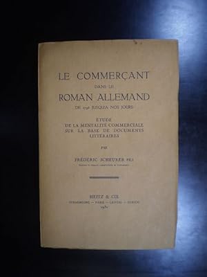 Le commerçant dans le roman Allemand