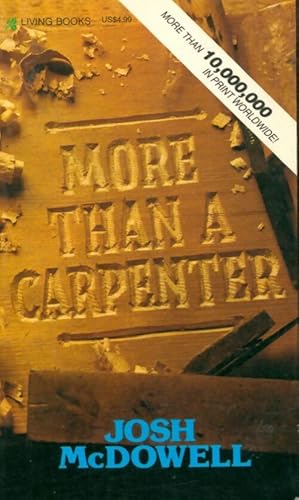 Seller image for More than a carpenter - Josh McDowell for sale by Book Hmisphres