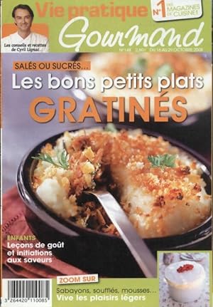 Gourmand n°148 : Les bons petits plats gratinés - Collectif