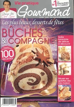 Gourmand n°204 : Bûches & compagnie - Collectif